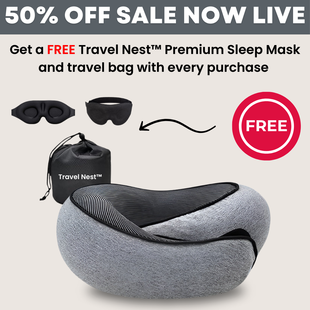 Travel Nest™ Travel Pillow